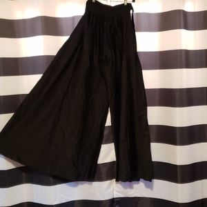 Highwaisted Super Wide Leg Pants with Pockets
